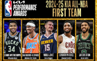 NBA官宣最佳陣容：亞歷山大等四陣全票，詹庫二三陣。