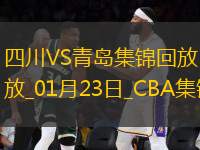 01月23日CBA常規(guī)賽 四川 - 青島 精彩鏡頭