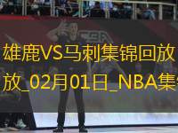02月01日NBA常規(guī)賽 雄鹿 - 馬刺 精彩鏡頭