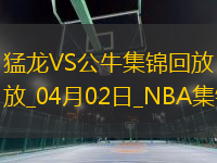 04月02日NBA常規(guī)賽 猛龍 - 公牛 精彩鏡頭